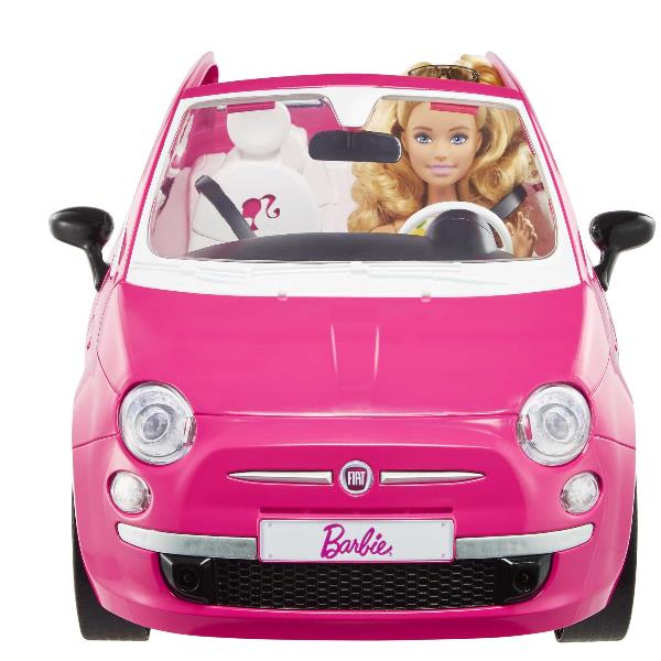 Barbie Fiat 500 Rosa Mattel Gxr57 887961961157