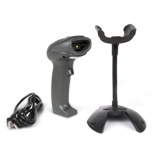 Scanner a barre codici USB 2D e 1D, compatibile con varie applicazioni software, marchio Hamlet. 8000130593597 | initpc.it