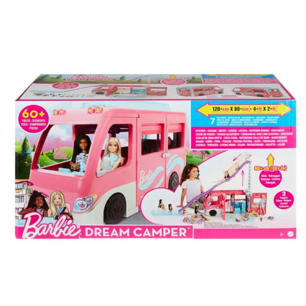 Barbie Camper Dei Sogni Mattel Hcd46 194735007646