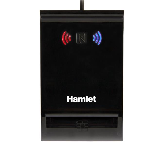 Lettore Usb Smart Card Wireless Hamlet Huscr Nfc 8000130593139