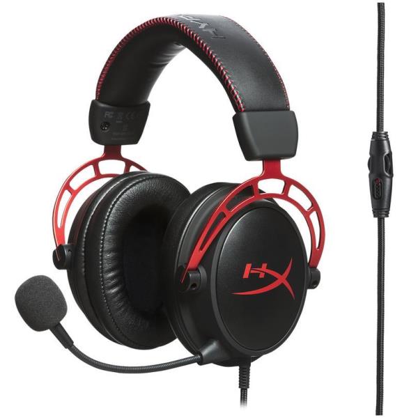 Alt tag: HyperX Cloud Alpha Gaming Headset da Kingston, design ergonomico, microfono con alta qualità audio e bassi profondi, perfetto per il gaming 0740617268348 | initpc.it