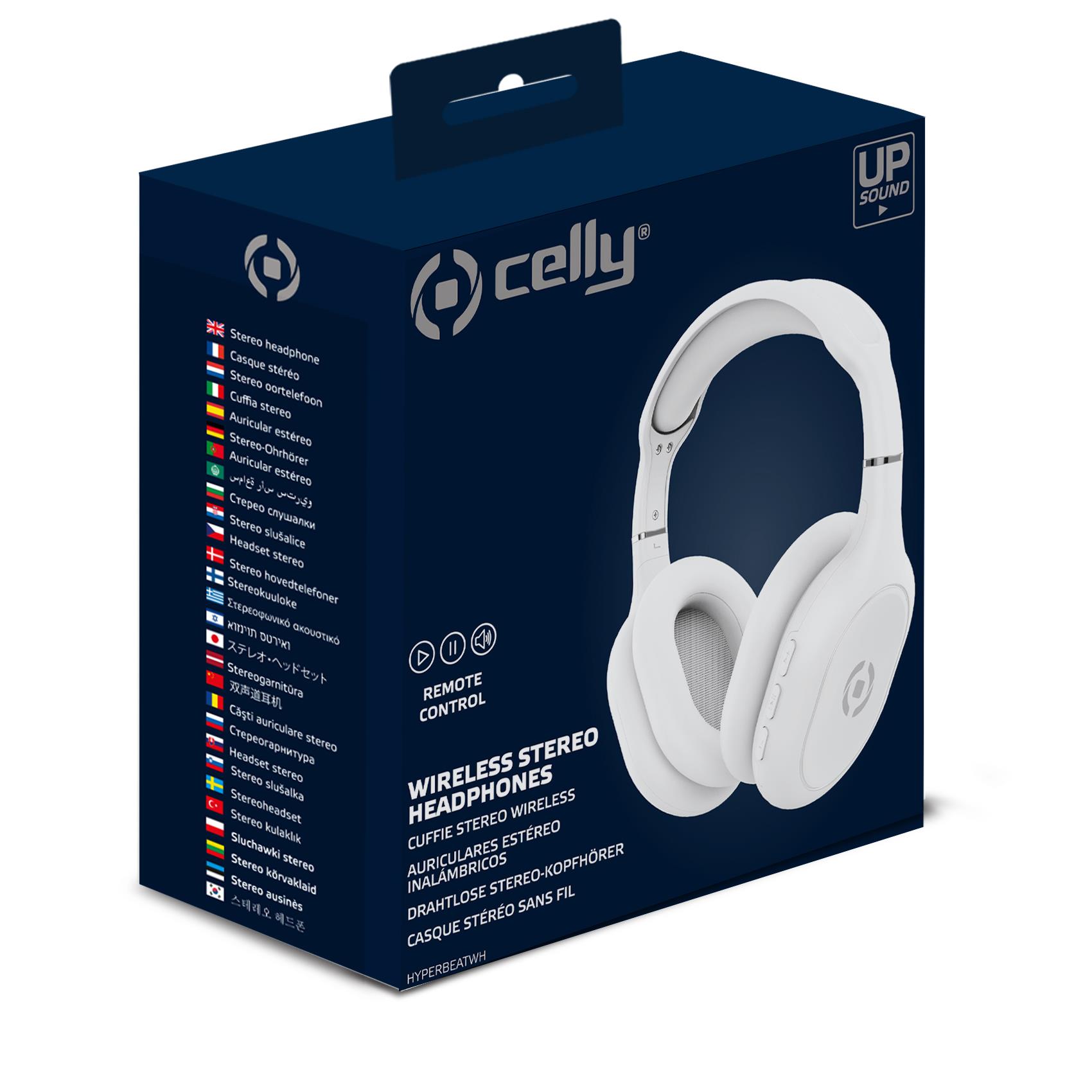 Bh Stereo Headphones Wh Celly Hyperbeatwh 8021735191421