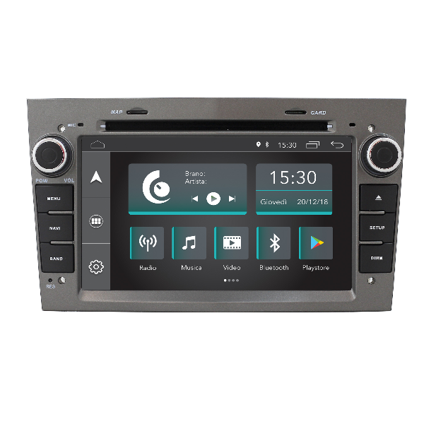 Cufit Opel Android 4core Grigio Jf Sound Jf 337oca Xdab