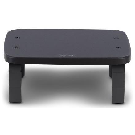 Monitor stand in metallo nero per monitor da 24-27 pollici, progettato e costruito da Kensington per garantire stabilità e comodità di lavoro. 0085896527855 | initpc.it