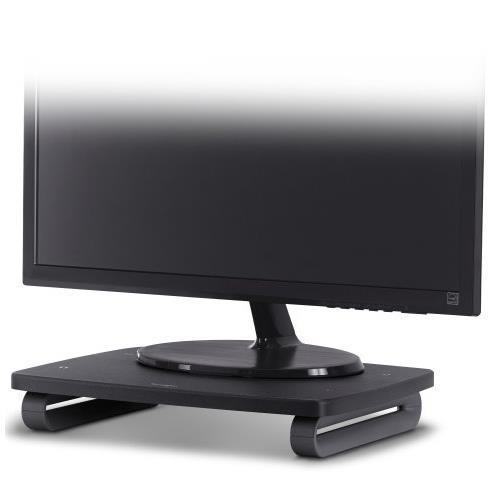 Monitor stand plus in acciaio nero con base solida e alta regolazione per monitor da 13 a 27 pollici, marchio Kensington. 0085896527862 | initpc.it