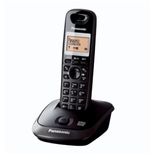 Telefono cordless Panasonic KX-TG2521JTT Titanium, modello avanzato di comunicazione domestica con funzionalità multimediali e design elegante in titanio. 5025232546510 | initpc.it