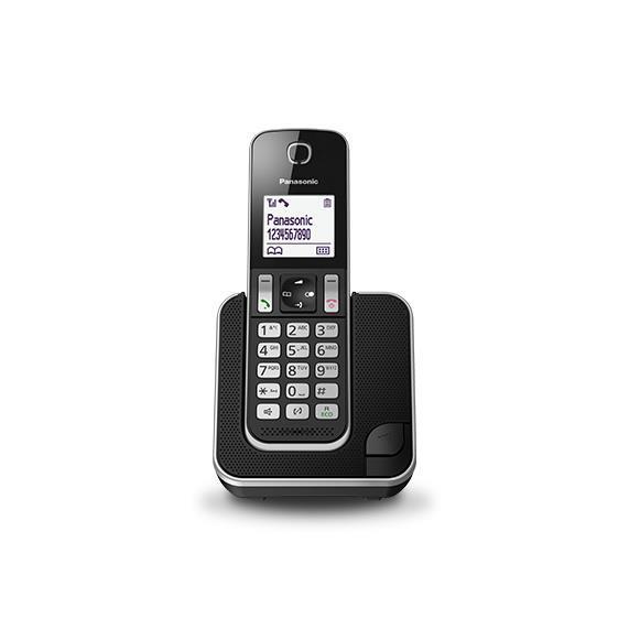 Cordless Kx Tgd310jtb Black Panasonic Kx Tgd310jtb 5025232765232