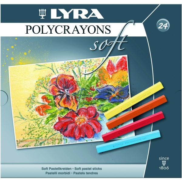 Polycrayons Soft Lyra L5651240 4084900501030