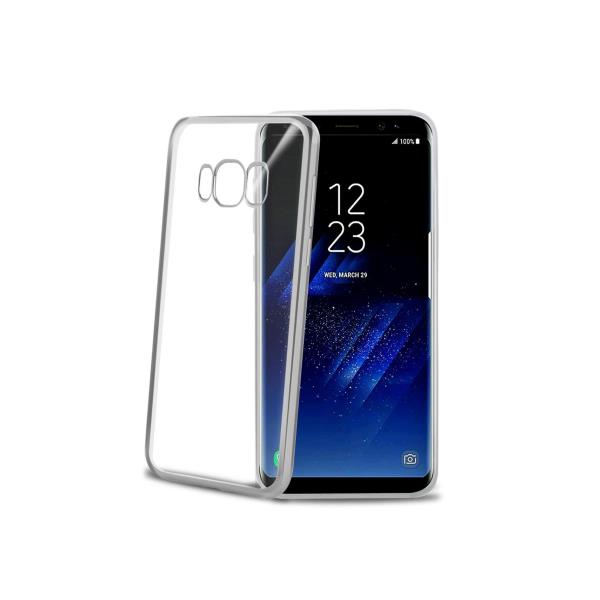 Laser Cover Galaxy S8 Silver Celly Laser690sv 8021735727552