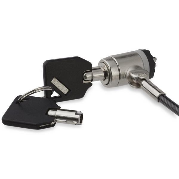 Cavo lucchetto di sicurezza con chiusura rapida, prodotto Startech 0065030880848 | initpc.it