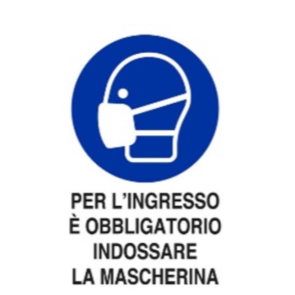 per Lingresso Obbligatoria Masch Mascherine M0160030adb0300x0200 8024814501753