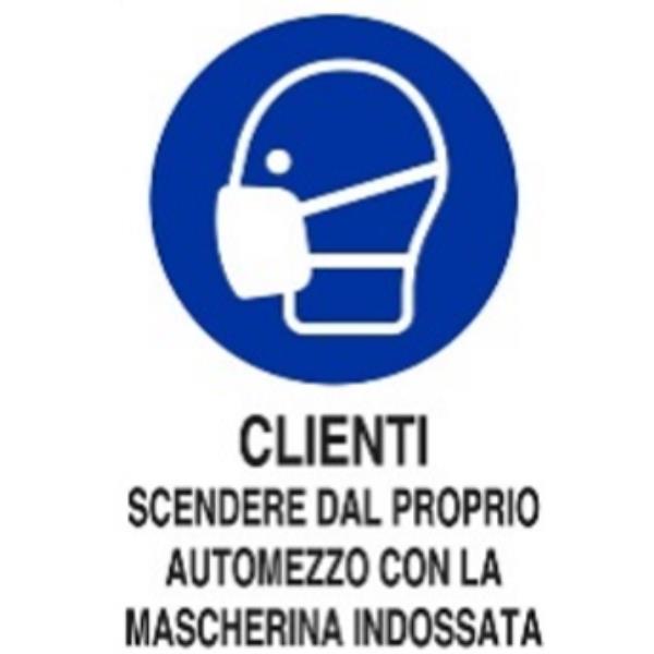 Clienti Scendere Automezzo C Masche Mascherine M0160050alb0300x0200 8024814501968