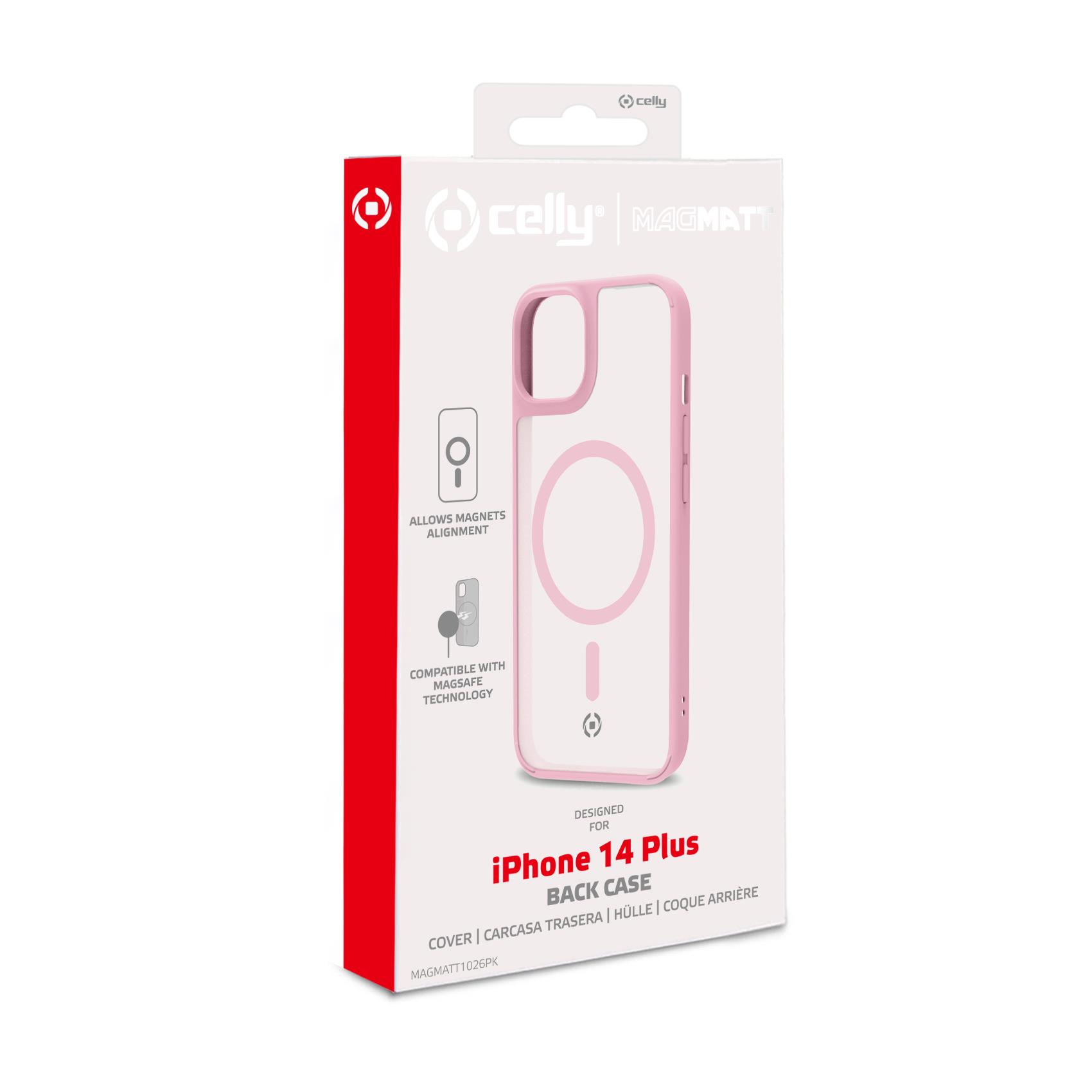 Magmatt Iphone 14 Plus Pink Celly Magmatt1026pk 8021735197720