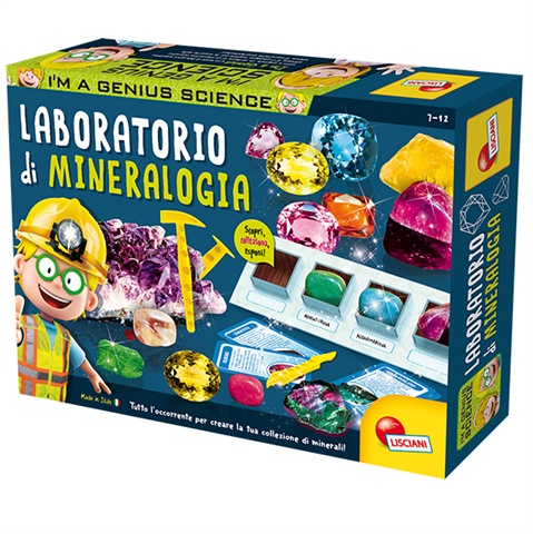 I M a Genius Laboratorio di Mineralogia Lisciani Cod 46393 77844