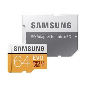 Micro Sd Evo 64gb Uhs I Samsung Mb Mp64ga Eu 8806088676517