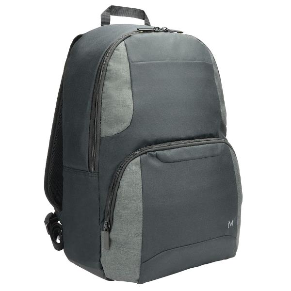 Zaino da viaggio in pelle sintetica, colore nero e dimensioni da 14 a 15,6 pollici, marchio Mobilis, denominato The One Basic Zaino NB 14-15.6. 3700992515847 | initpc.it
