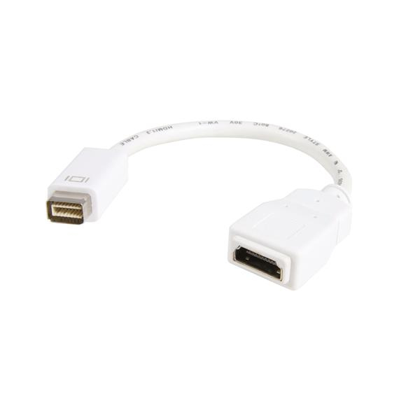 Adattatore Mini DVI a HDMI da Startech, compatibile con dispositivi Mac e PC, per collegare lo schermo o la TV al computer senza perdere qualità. 0065030832021 | initpc.it