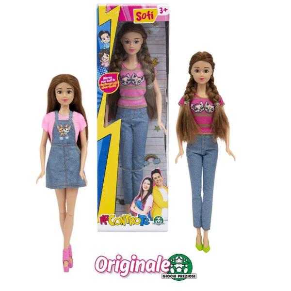MECONTROTE SOFI FASHIONDOLL, giocattolo di alta qualità della marca Giochi Preziosi, rappresenta una modella stilista con accessori sofisticati. 8056379111092 | initpc.it