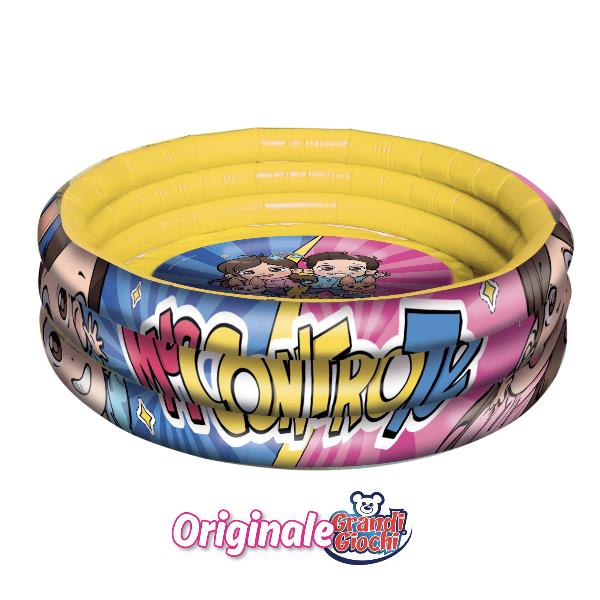 ME CONTRO TE PISCINA 3AN 90 CM, gioco di immersione per bambini a 3 anni, dimensioni 90 cm, marca Grandi Giochi. 8056379111078 | initpc.it