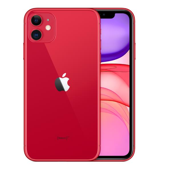 Immagine del dispositivo Apple iPhone 11 con memoria di archiviazione di 128 GB, colore (PRODUCT) RED V2. 0194252099742 | initpc.it