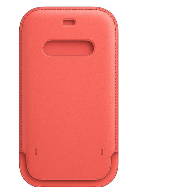 Protezione per iPhone 12 Pro Max in pelle rosa citrino, compatibile con Apple. 0194252238318 | initpc.it