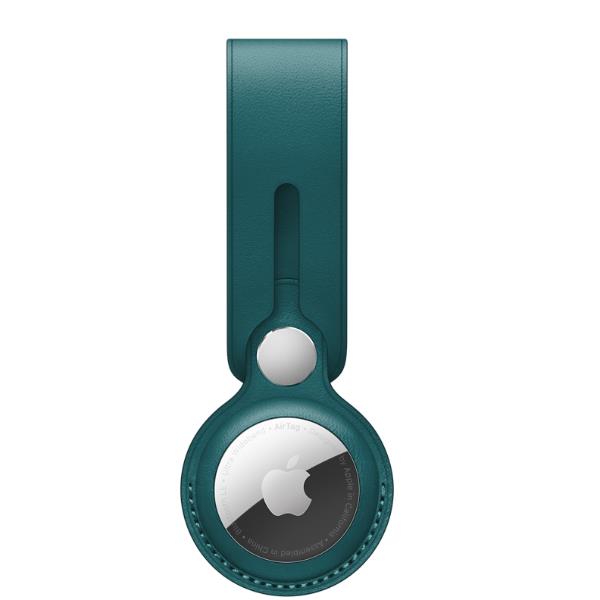 Airtag in pelle con cinturino in foresta verde, marchio Apple 0194252749579 | initpc.it