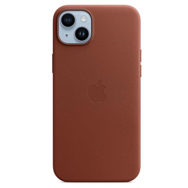 Iphone 14 Plus Leather Case Umber Apple Mppd3zm a 194253345480