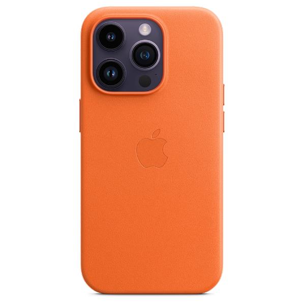 Iphone 14 Pro Max Lth Case Orange Apple Mppr3zm a 194253345817