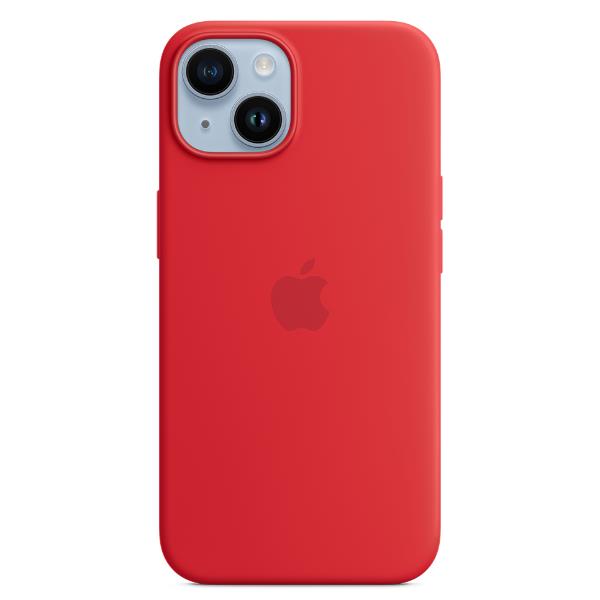 Iphone 14 Plus Slc Case Red Apple Mpt63zm a 194253416265