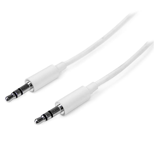 Cavo audio stereo slim 3,5mm per collegamento audio da dispositivo portatile a altoparlanti o impianto dietro la testiera, compatibile con smartphone, tablet e altri dispositivi 0065030850698 | initpc.it