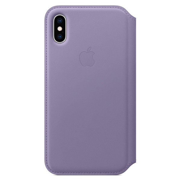Immagine del portafoglio in pelle lilac di marca Apple, modello IP XS LTH FOLIO. 0190199125988 | initpc.it