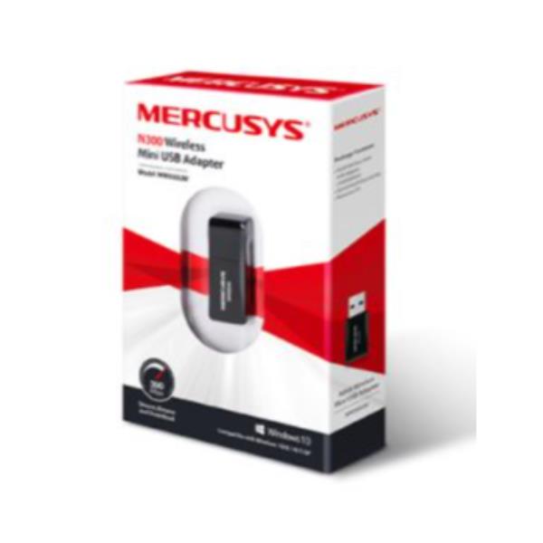 Adattatore USB mini con marchio Mercusys, modello N300. 6957939000349 | initpc.it