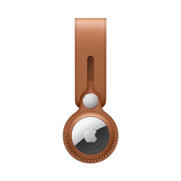 Apple AirTag - Porta con cinturino in pelle marrone, accessorio per tracciare oggetti personali 0190199314795 | initpc.it