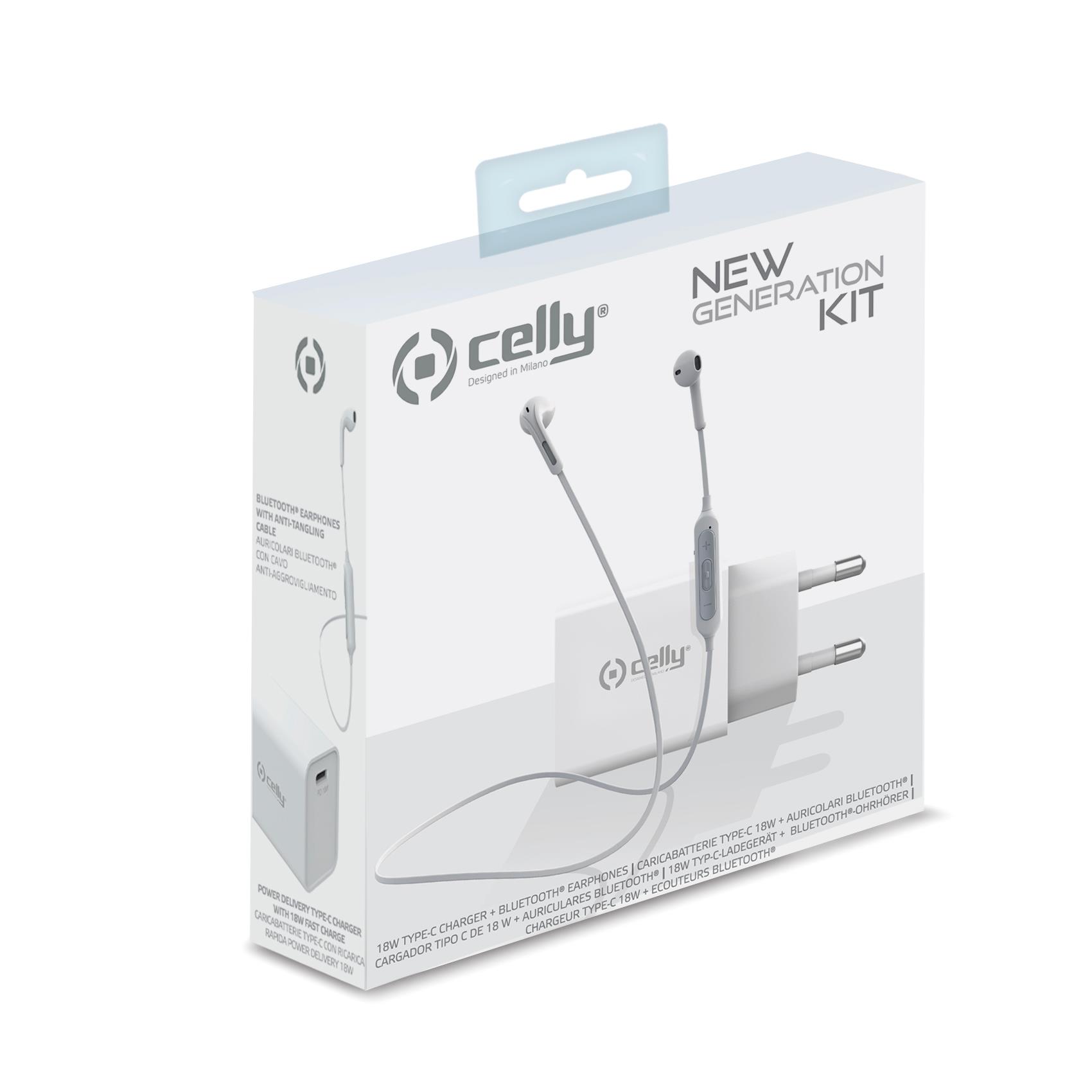 Travel Charger Bhdrop Kit Wh Celly Newgenkitwh 8021735762775