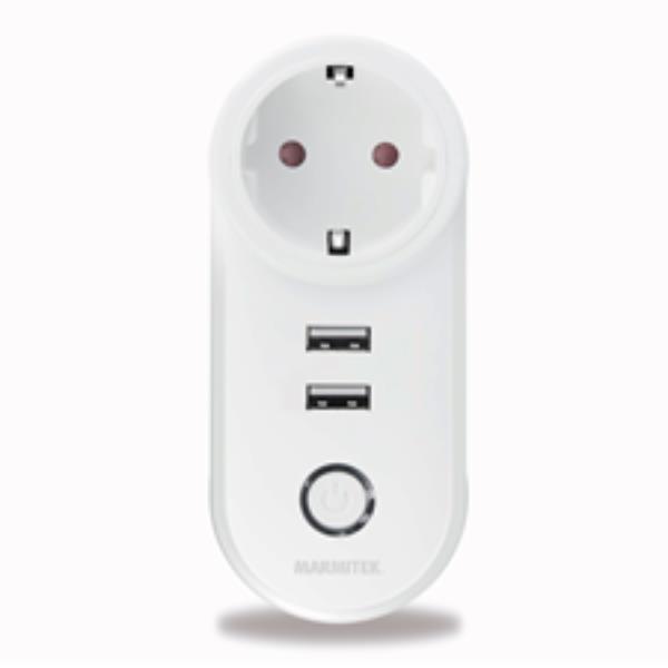 Smart Wi Fi Power Plug 15a 2 Usb Nilox 8519 8718164535192