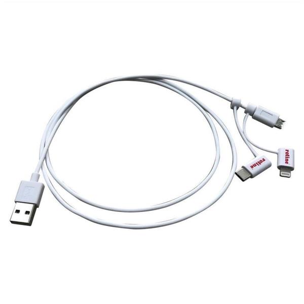 CAVO USB, connettore A e micro B 8 pin, colore nero, cavo di lunghezza 1 metro, prodotto Nilox per collegamenti flessibili tra dispositivi. 0793596757785 | initpc.it