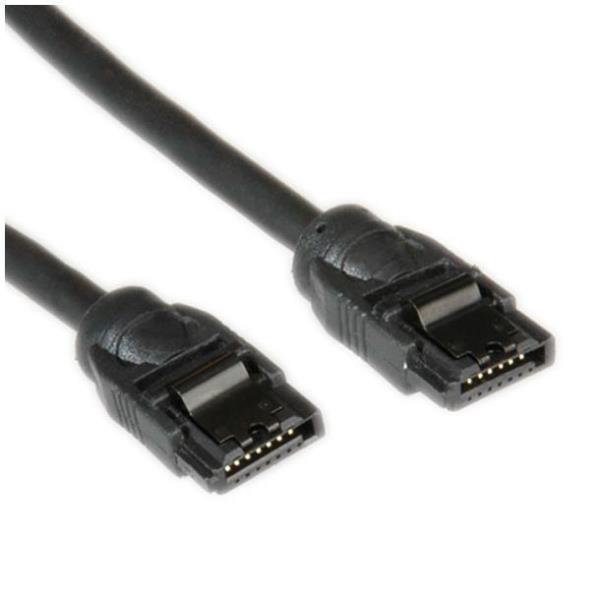 Cavo SATA 6Gbit/s di alta qualità da Nilox, compatibile con velocità di trasferimento elevate e garantito per un utilizzo sicuro e affidabile. 8068020501664 | initpc.it
