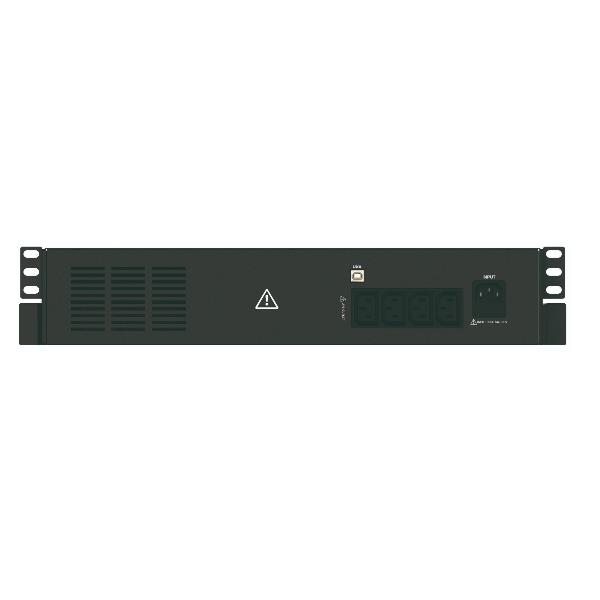 UPS nilox premium line interno da 1100 watt con display lcd, per sistemi informatici e server 8054320843535 | initpc.it