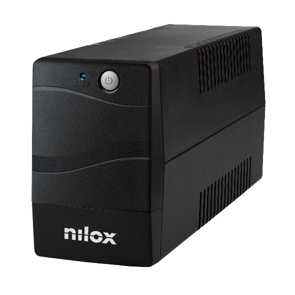 UPS Nilox Premium Line Internazionale da 1200 VA, alimentatore in continua e discontinua con protezione contro surriscaldamento, sovraccarico e blackout. 8051122173655 | initpc.it