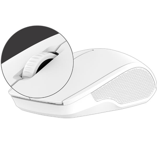 Kit Keyb Mouse Wireless White Nilox Nxkmww00005 8051122173853