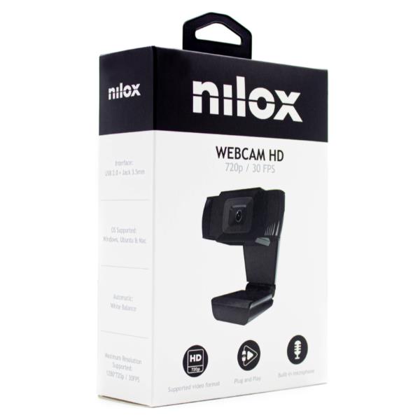 Webcam con Microfono Nilox Nxwc02 8054320842996