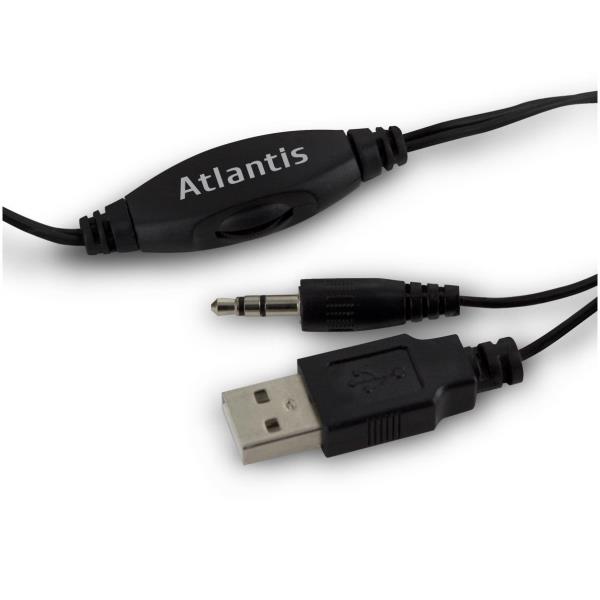 Powered Speakers Usb 2 0 Black Atlantis By Nilox P003 C03 B 8026974016443