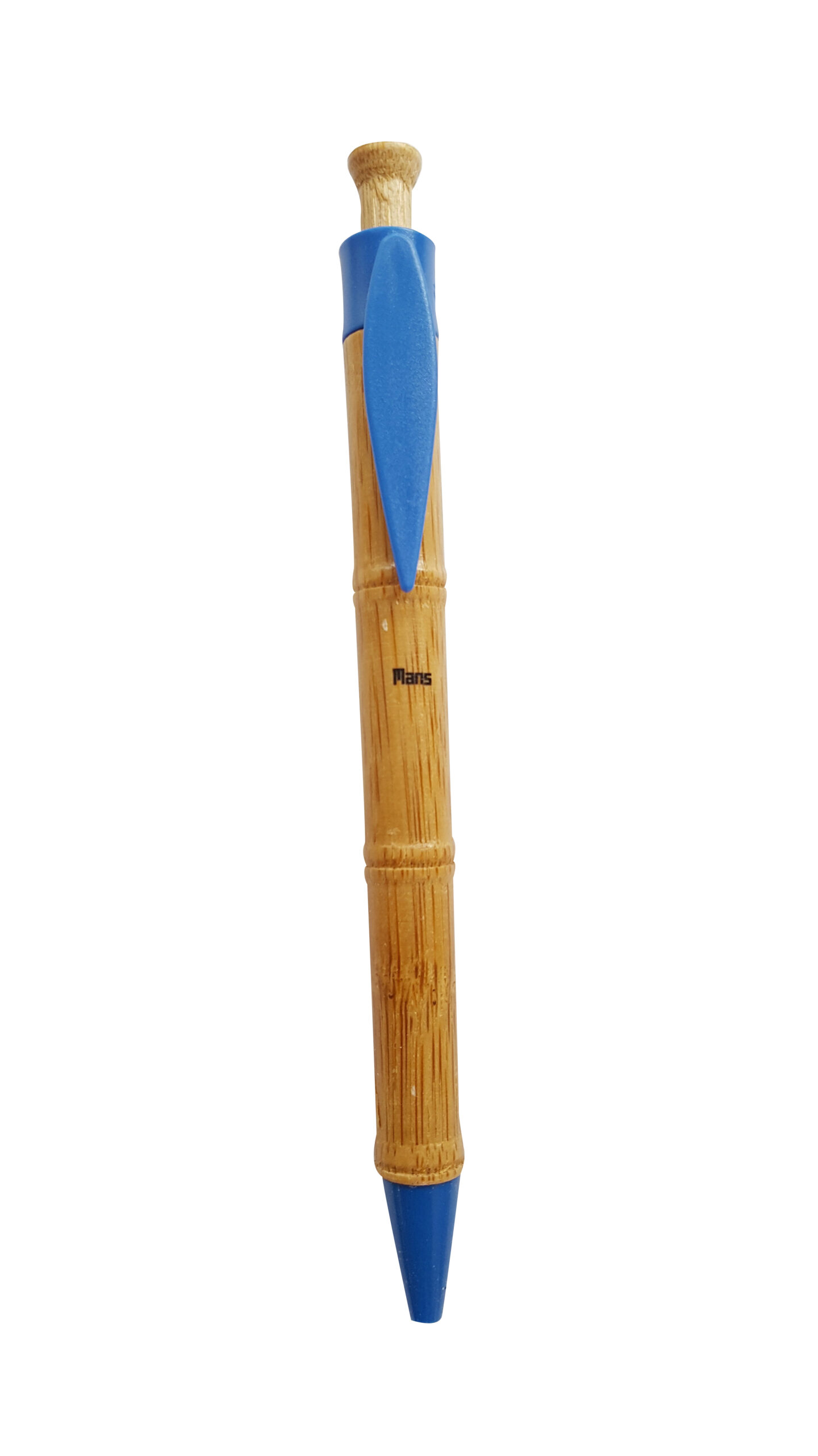 Penna in Bamboo Mod Pb427 Colore Blue Refil Blu