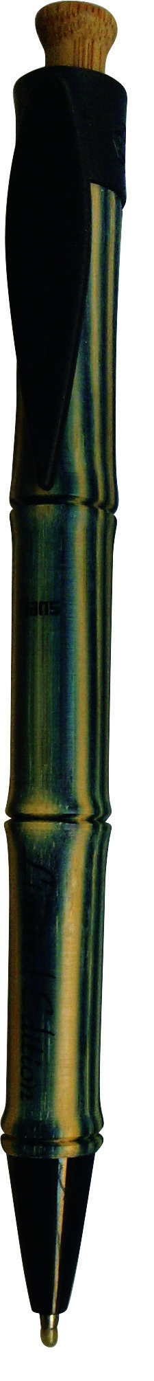 Penna in Bamboo Mod Pbg001 Ink Nero Refil Gel con Punta da 0 7mm