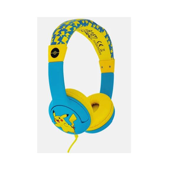 Pokemon Pikachu Child Headphones 4side Pk0759 5055371622998
