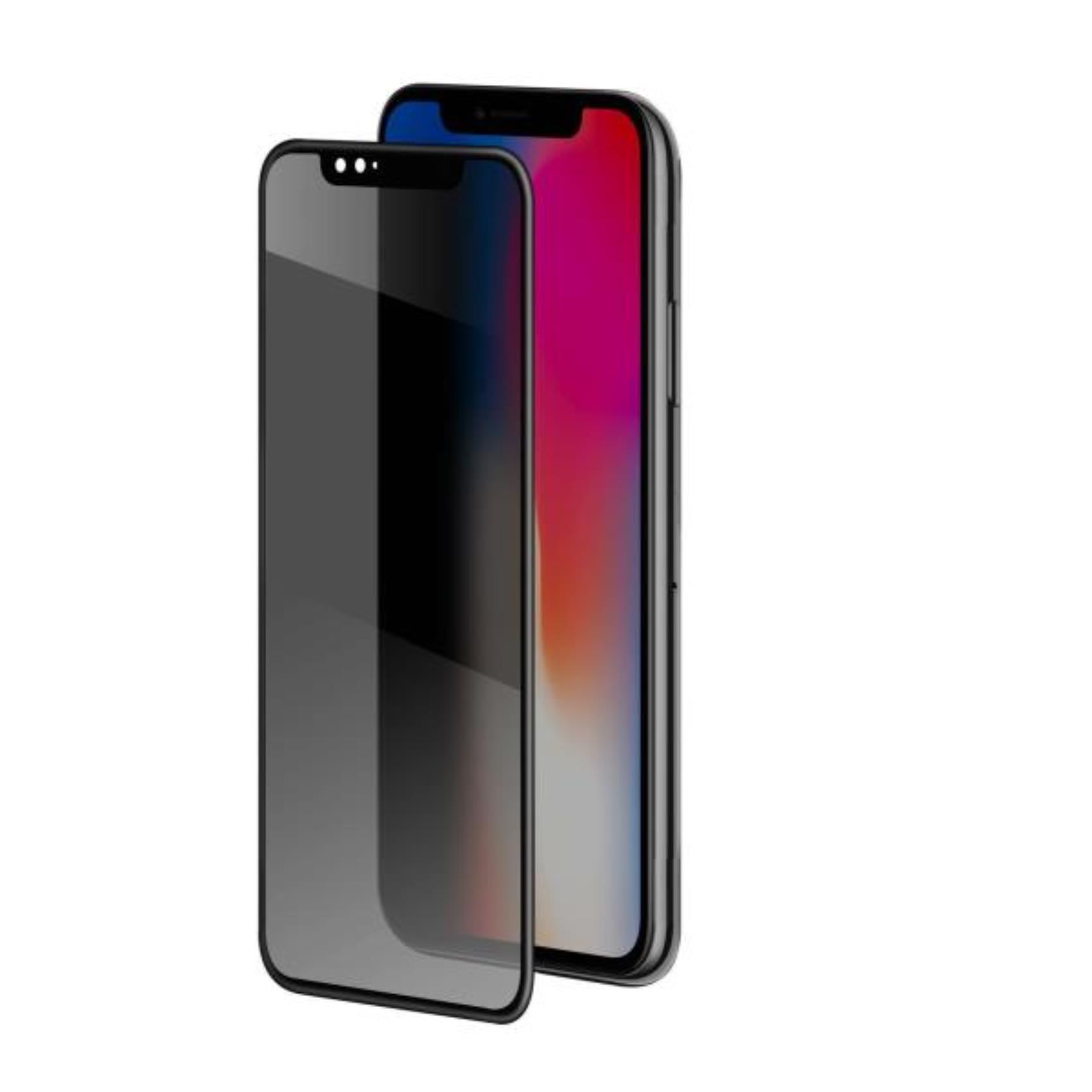 Privacy 3d Glass Iphone X Xs Black Celly Privacy3d900bk 8021735739296