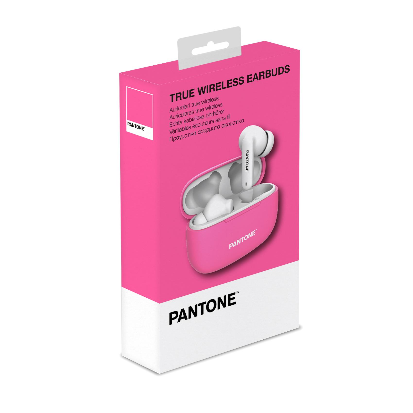 Pantone Tws in Ear Fluo Pink Pantone Pt Tws008r 4713213365939