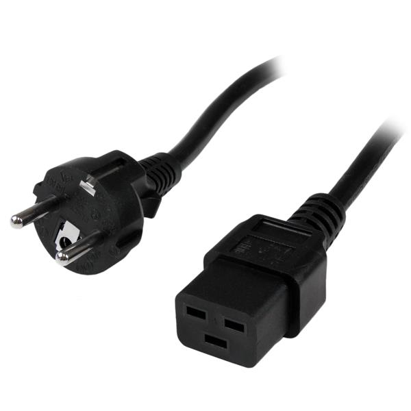 Cavo di rete PC Schuko a C19 per connessione stabile e sicura, marchio Startech 0065030856003 | initpc.it