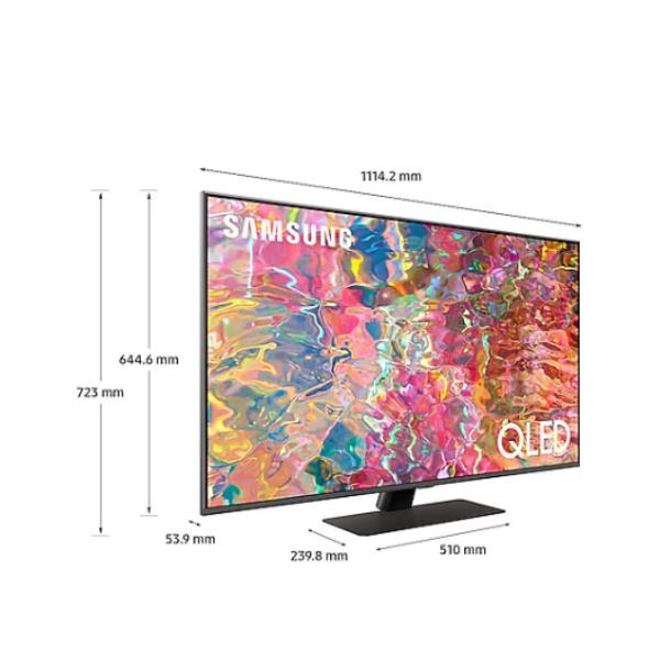 TV 4K Serie 80 QLED da 50 pollici di marca Samsung, modello 50 POLL con risoluzione 22.5Gbps per un'esperienza visiva premium. 8806094235371 | initpc.it