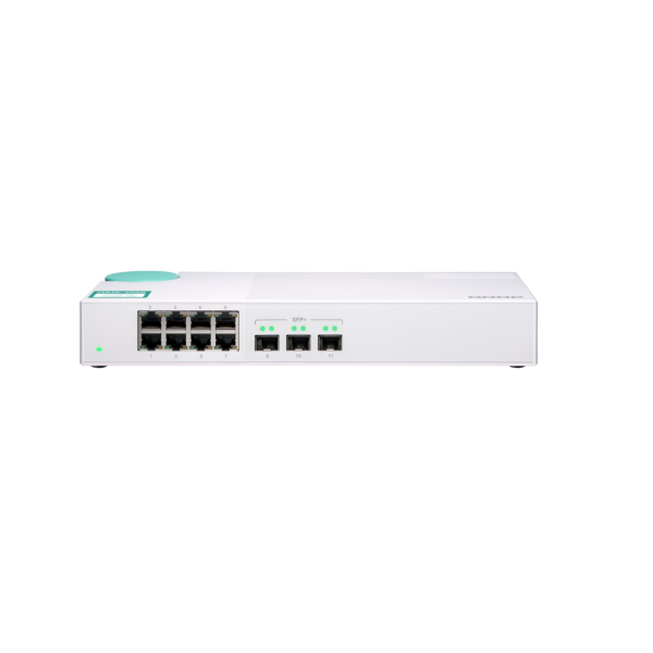 Eight 1gbe Nbase T Ports Qnap Qsw 308s 4713213515990
